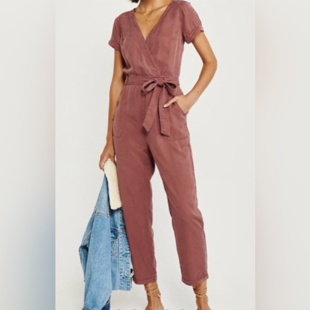Abercrombie and Fitch Jumpsuit Medium M Rust Colored New Nwt